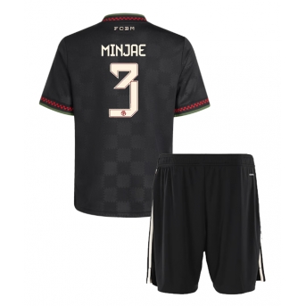Billige Fotballdrakt Bayern Munich Kim Min-jae #3 Replika Tredjedraktsett Barn 2025-26 Kortermet (med bukser)